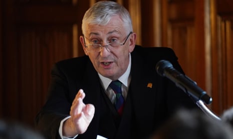 Speaker of the House of Commons Sir Lindsay Hoyle