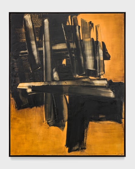 Peinture, from 1963 by Soulages.
