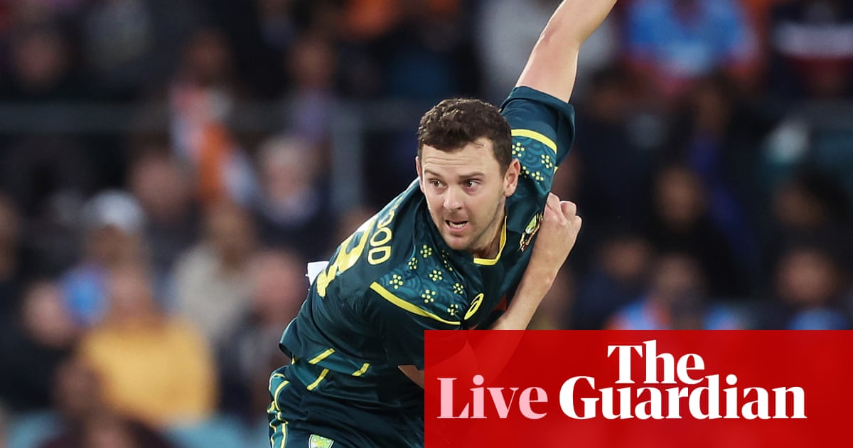 Australia v India: second men’s Twenty20 international – live