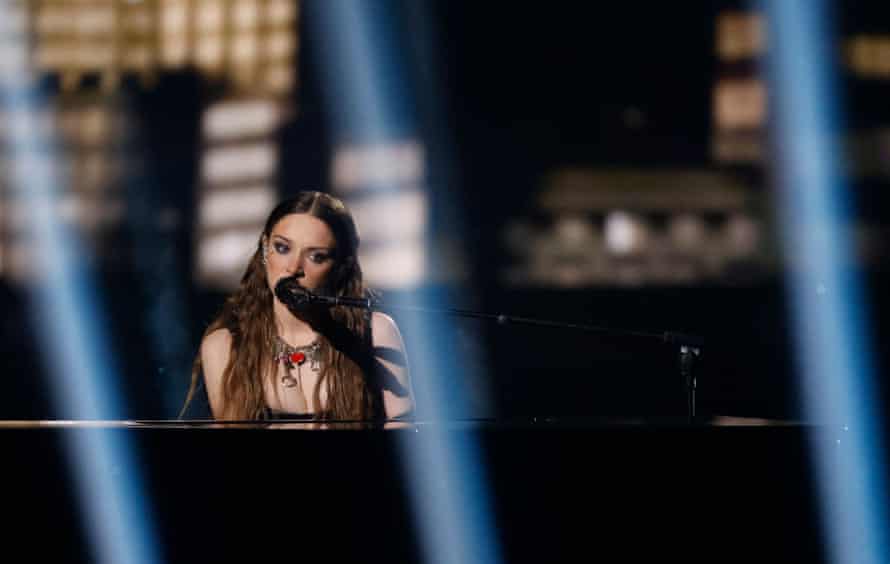 Brit awards 2022: every performance reviewed, from Adele to Dave and Little Simz | Brit awards 5 Rising star Holly Humberstone.