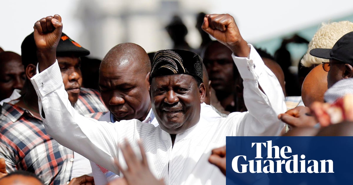 Raila Odinga, towering Kenyan opposition figure
