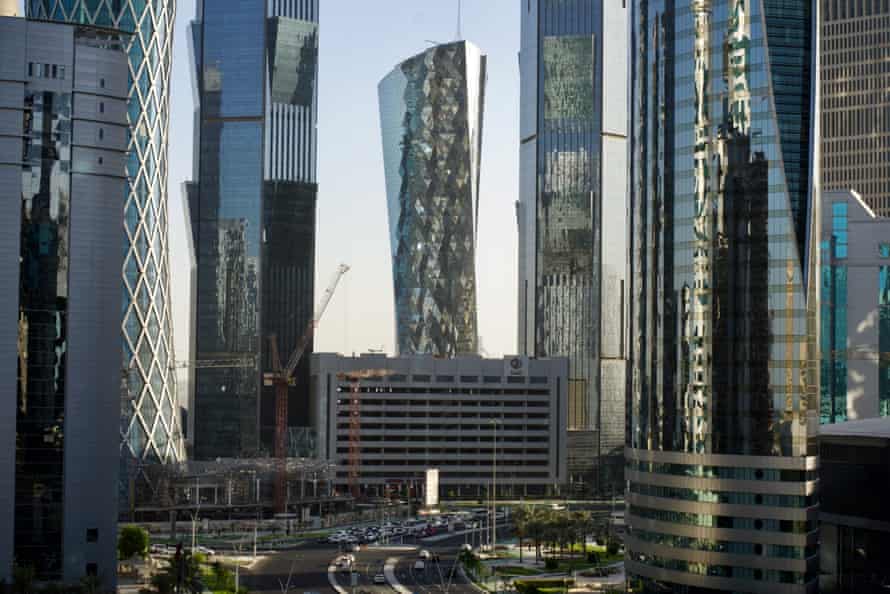 A glittering array of new buildings have been built to accommodate the World Cup tournament.