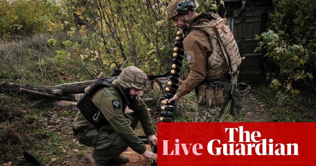 Russia-Ukraine war live: heavy fighting as Russia seeks to establish new front line, says UK; Kyiv region hit by drone strikes