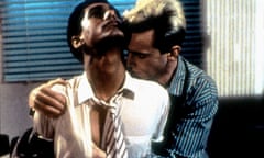 Forbidden and hedonistic … Gordon Warnecke and Daniel Day-Lewis in My Beautiful Laundrette.Character(s): Omar Hussein & Johnny 
Film 'MY BEAUTIFUL LAUNDRETTE' (1985) 
Directed By STEPHEN FREARS 
18 August 1985 
TW352 
Allstar/CHANNEL FOUR FILMS 
 
(UK 1985) 
 
**WARNING**
This Photograph is for editorial use only and is the copyright of CHANNEL FOUR FILMS
 and/or the Photographer assigned by the Film or Production Company & can only be reproduced by publications in conjunction with the promotion of the above Film.
A Mandatory Credit To CHANNEL FOUR FILMS is required.
The Photographer should also be credited when known.
No commercial use can be granted without written authority from the Film Company.