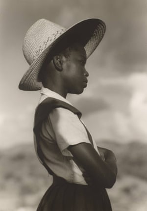 School Girl, St Croix, 1963, by Consuelo Kanaga
