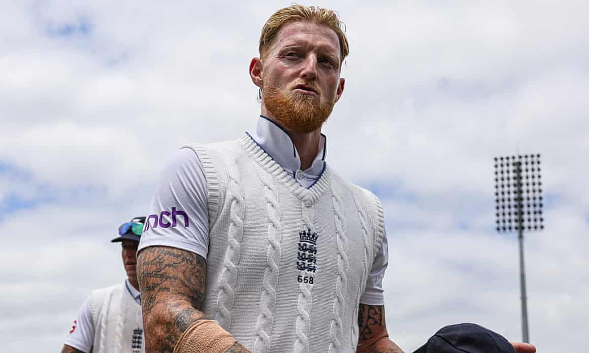 Ben Stokes during the third Test match between New Zealand and England at Seddon Park
