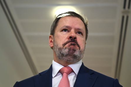 Ed Husic at Parliament House on Tuesday.