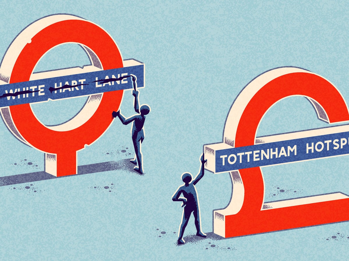 Tottenham Hotspur Station Some Hate It But Branding The Railways Is Nothing New Ian Jack Opinion The Guardian