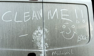 Dirty white van