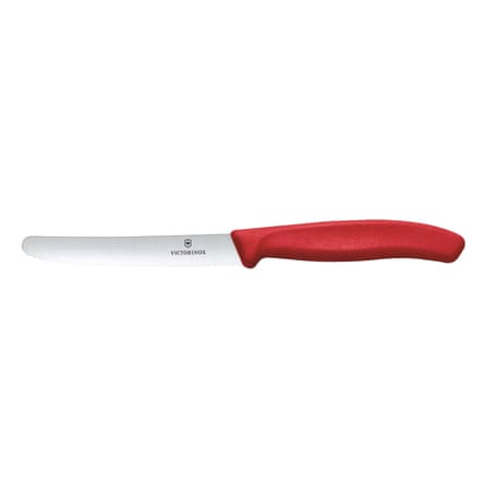 Victorinox knife with red handle
