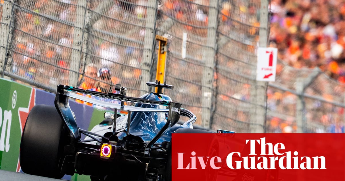 Formula One 2026: George Russell on pole for Dutch Grand Prix sprint race – live
