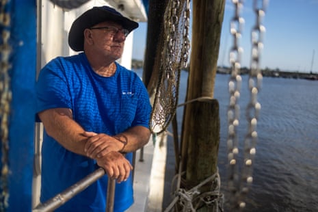 Man near water