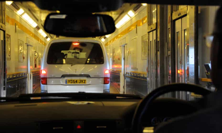 UK MPV aboard Eurostar
