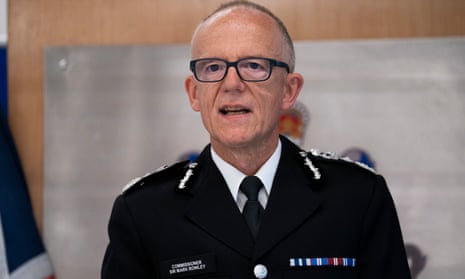Sir Mark Rowley taking the oath of office as Metropolitan police commissioner in August