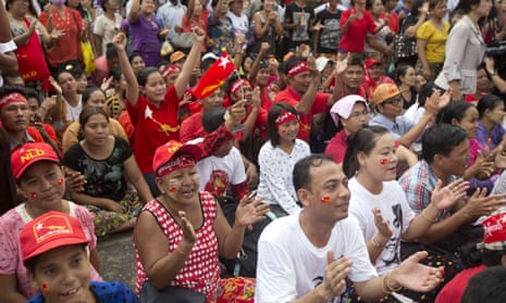 Supporters of NLD
