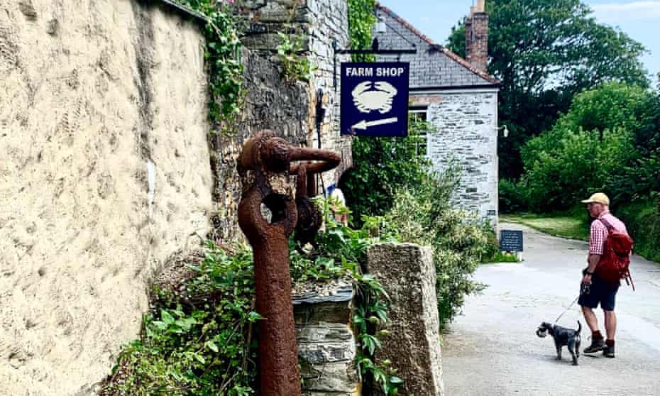 Tienda agrícola en Cornwall.
