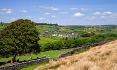 Ponden Hall, on the edge of Stanbury in West Yorkshire.