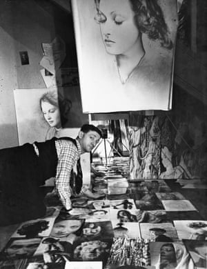 Self-Portrait in the Photography Studio of the Rue Delambre Paris, 1939