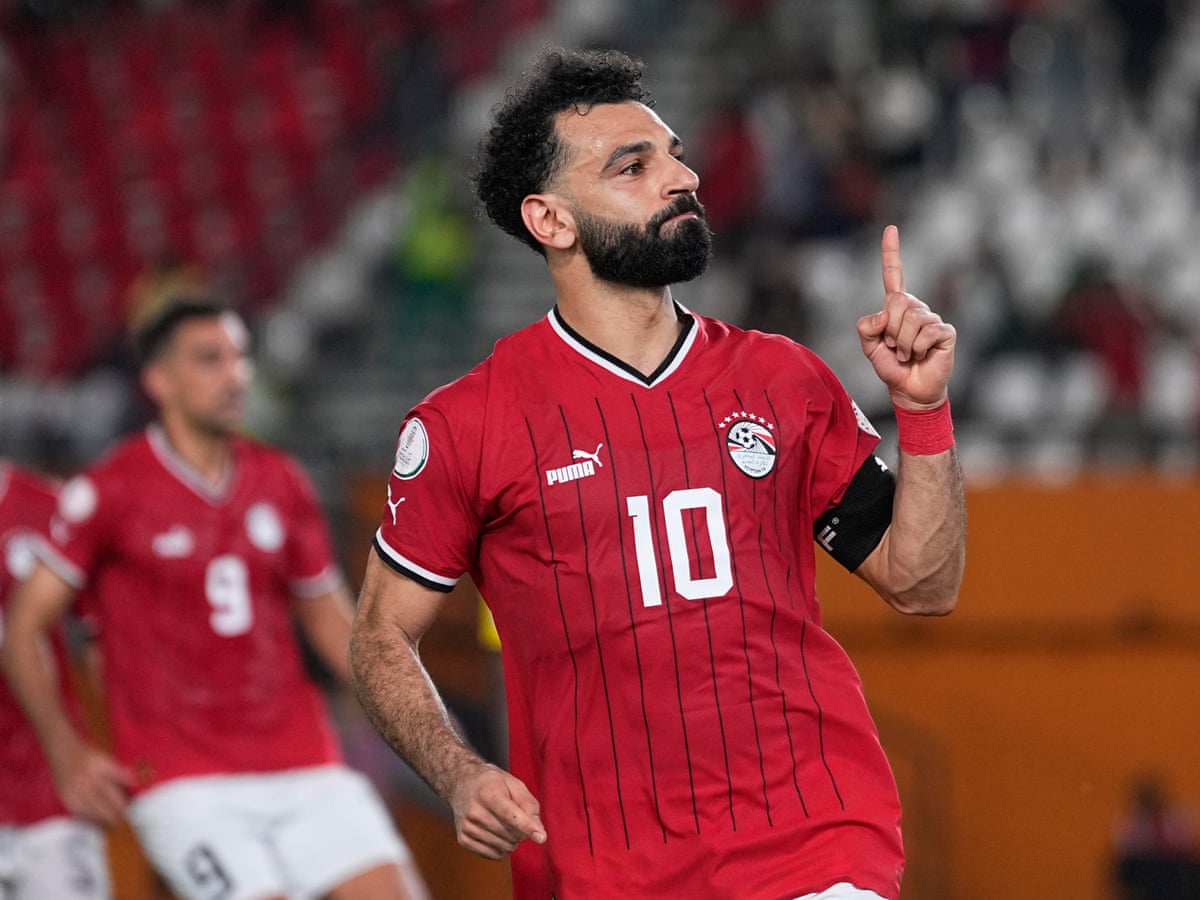 Mo Salah penalty rescues Egypt in stoppage time on day of Afcon shocks | Africa Cup of Nations 2023 | The Guardian