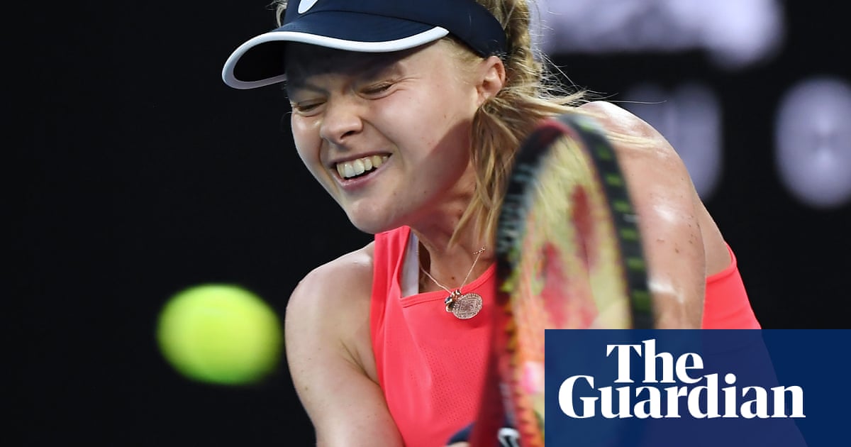 British singles hopes end at Australian Open as Harriet Dart loses to Halep