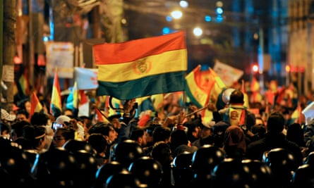Bolivia Narrow Win For Evo Morales Announced In Presidential Election Bolivia The Guardian