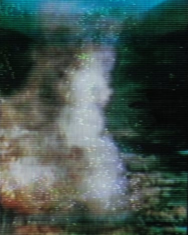 ‘I relocated to Ireland in order to make this project and spent countless hours wandering through the countryside in West Cork and elsewhere, often at night, searching for things to photograph. Driving through the narrow country roads in the dark is like entering a green labyrinth. There were moments when a fog would appear out of nowhere and stay for days, or a heavy storm would rise, and I understood how one could get very lost - in all meanings of that word.’