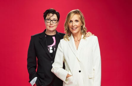 Mel and Sue host Win Win With People’s Postcode Lottery on ITV1.