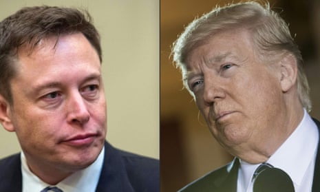 Elon Musk and Donald Trump