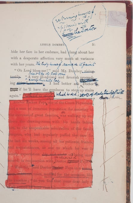 Charles Dickens’s reading copy of The Story of Little Dombey