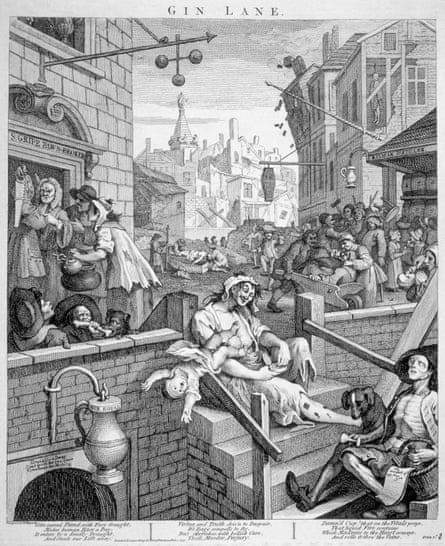 William Hogarth’s Gin Lane (1751)