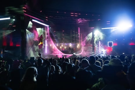 Skream and Benga playing at Levels
