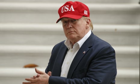 Donald Trump in Washington DC on 7 June. 