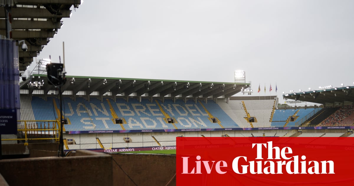 Club Brugge v Aston Villa: Champions League – live Club Brugge v Aston Villa: Champions League – live