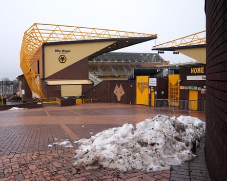 The Billy Wright Stand at Molineux.