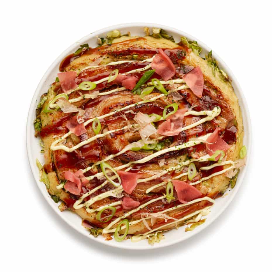 The perfect okonomiyaki.