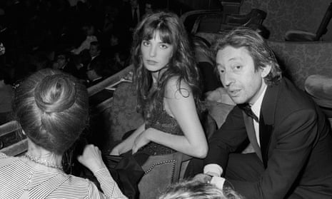 Serge Gainsbourg and Jane Birkin in Paris in 1973