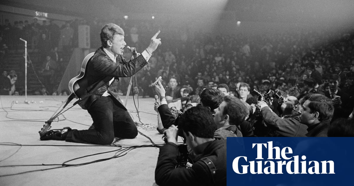 French Rock Star Johnny Hallyday A Life In Pictures World News The Guardian