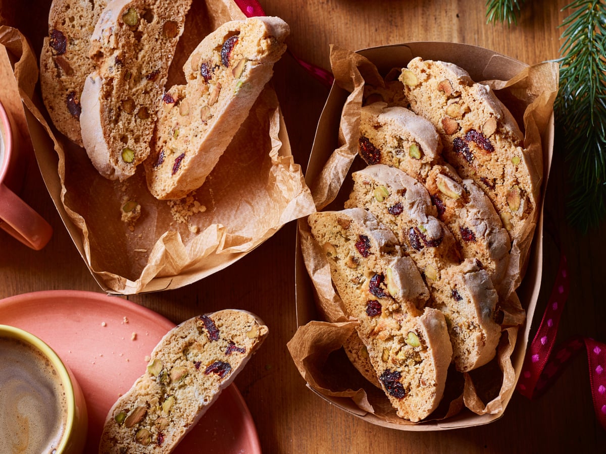 Baking Gluten Free Almond Biscotti Recipe Cranberry Pistachio