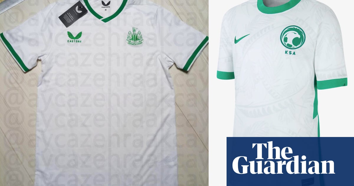 Newcastle kit sharing Saudi colours would be sportswashing, Amnesty says