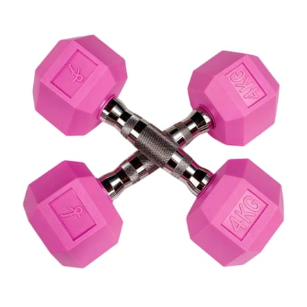 Freyja Fit Pink Hex Dumbbells -Signature Finish (Pairs)