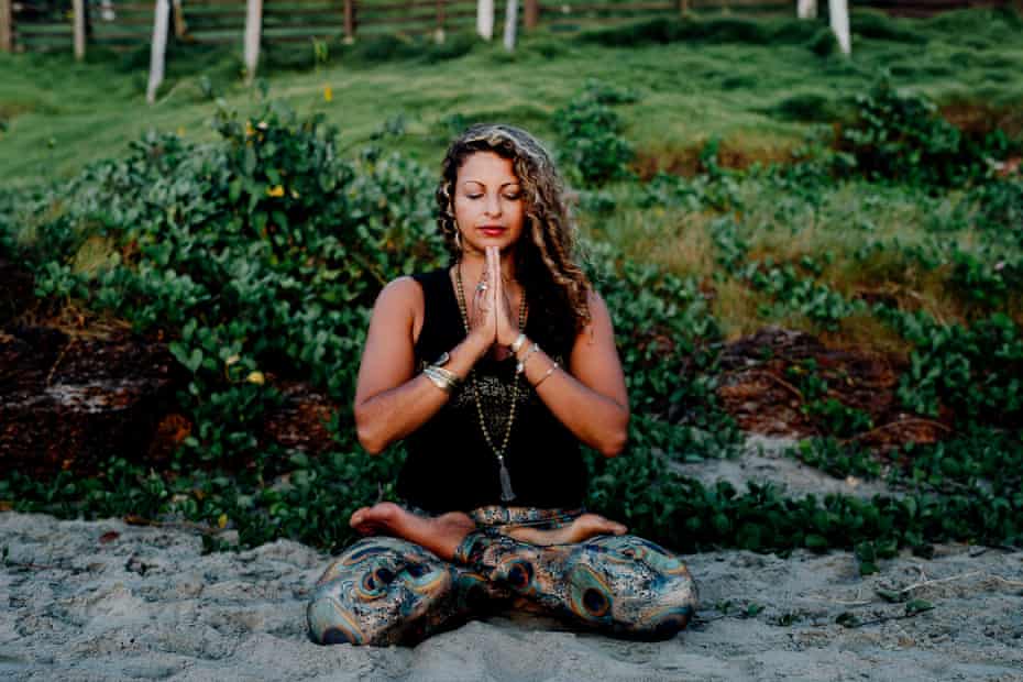 Mays Al-Ali, yoga teacher.