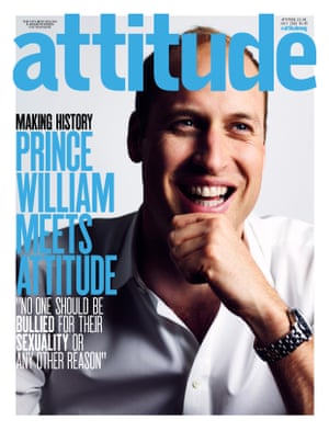 The Duke appears on the cover of the June issue of Attitude magazine.