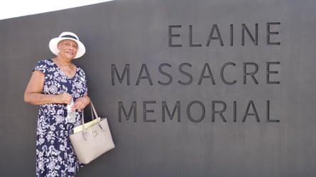 Sheila Walker, whose great-grandmother, Sallie, survived the Elaine massacre.