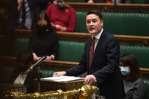 Wes Streeting in the Commons yesterday.