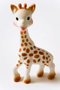 There are a lot more Sophie the giraffe toys in the world than actual giraffes.