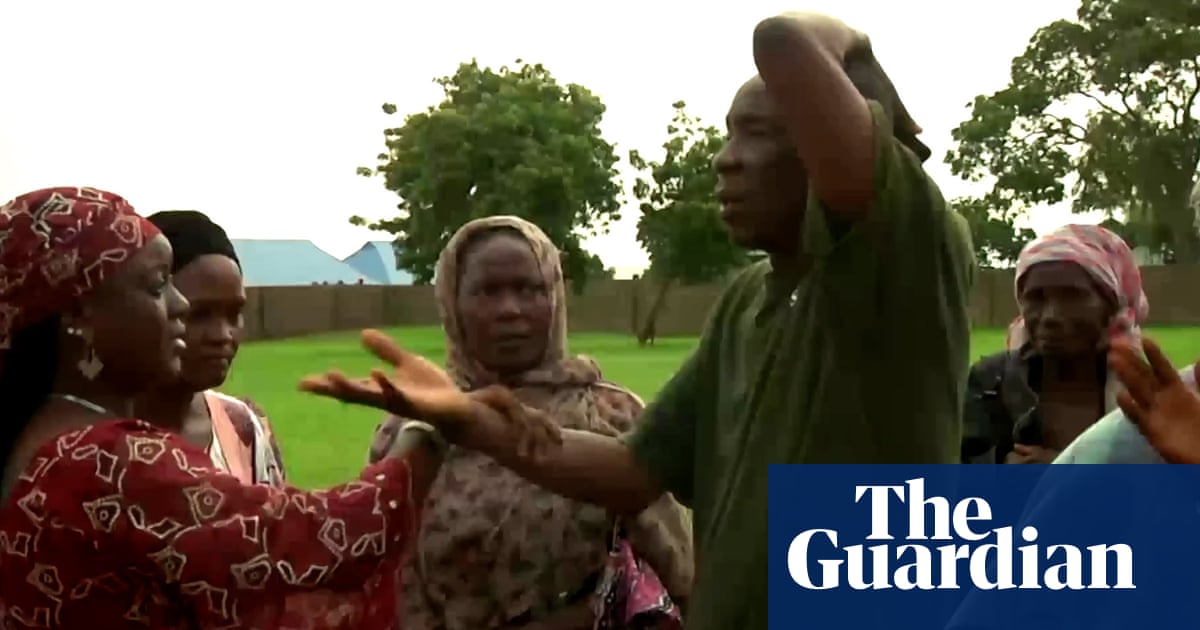 Nigeria: families gather at school after gunmen abduct 140 pupils – video