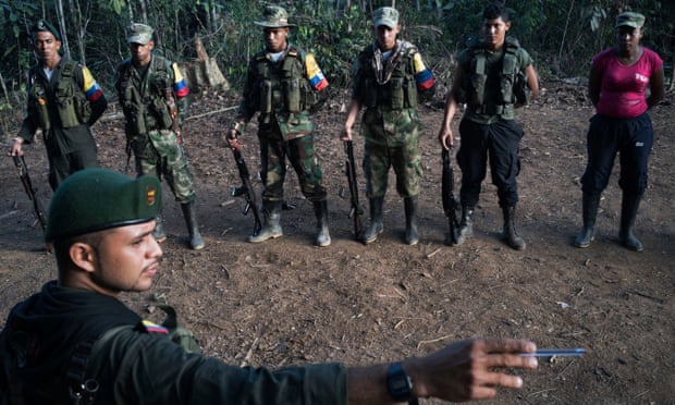 As peace talks between Farc and the Colombian government enter into a final phase, guerrillas inhabit jungle camps and prepare for the transition to civilian life.