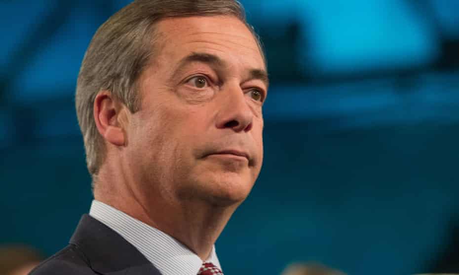 Former Ukip leader Nigel Farage told the Telegraph he stood ‘ready for battle’.