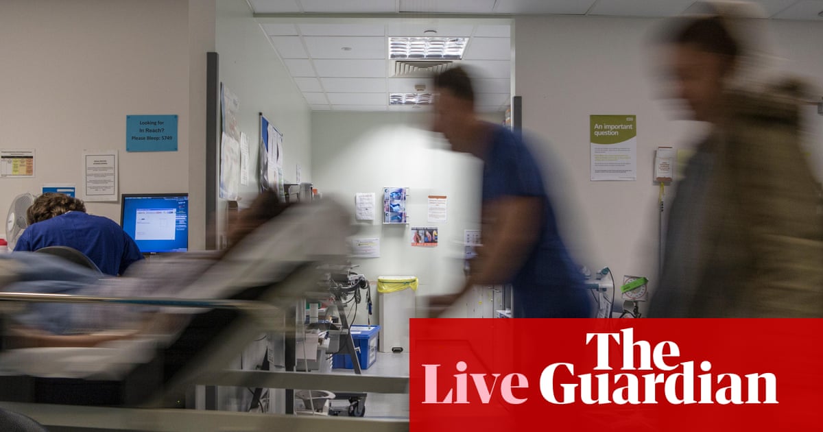 Coronavirus live: UK A&Es in ‘terrible place’ as chancellor rejects calls for immediate ‘plan B’