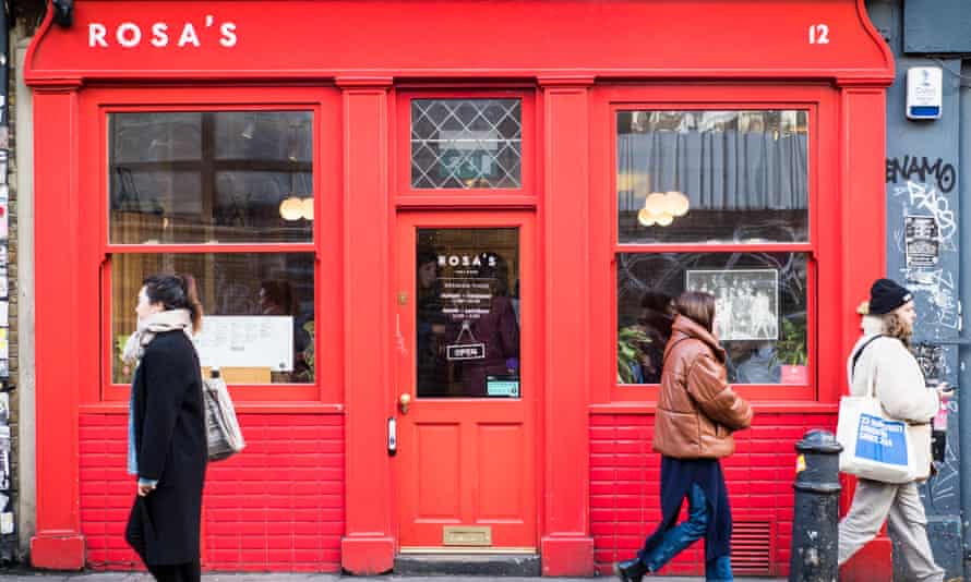 ‘It’s not about big brands’: how will UK casual dining fare after Covid? | Hospitality industry 3 Rosa’s Thai restaurant in the Spitalfields Market area, London